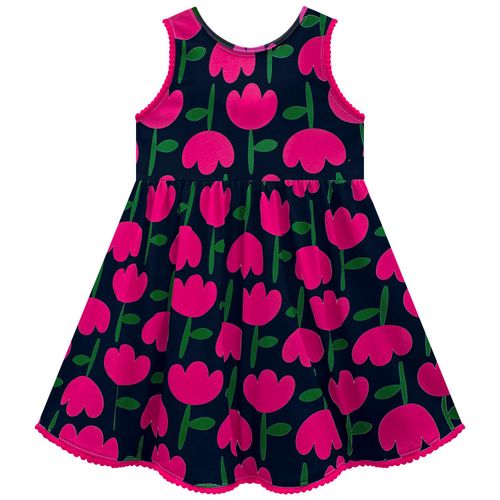 VESTIDO FEMININO - INFANTIL - TAMANHO 4 AO 8 # 1001274 - KYLY