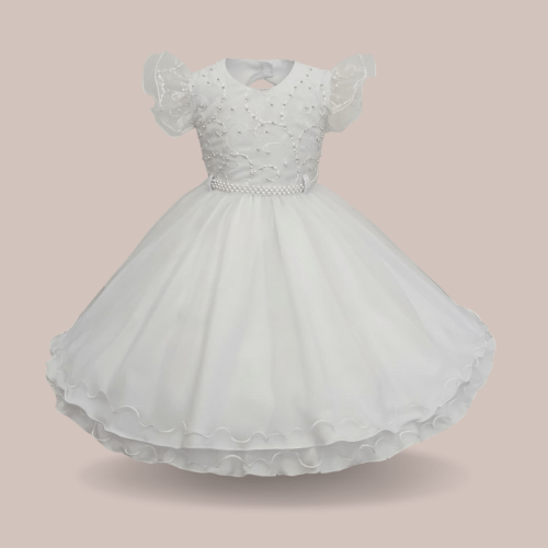 VESTIDO DE FESTA - INFANTIL - TAMANHO 1 AO 3 #2673 - MENINA BONITA