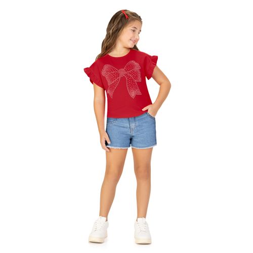 BLUSA INFANTIL -  FEMININA - TAMANHO 4 AO 8 # 1001296 - KYLY