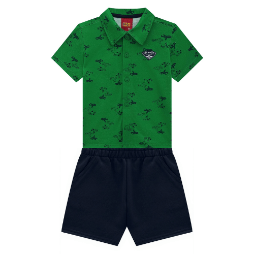 CONJUNTO INFANTIL - MASCULINO - TAMANHO 1 AO 3 #1001336 - KYLY