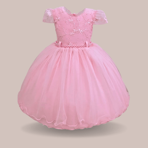 VESTIDO DE FESTA - INFANTIL - TAMANHO 1 AO 3 #2672 - MENINA BONITA