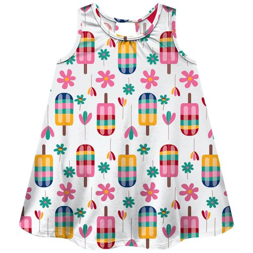 VESTIDO FEMININO - INFANTIL - TAMANHO P AO 8 # 1001238 - KYLY