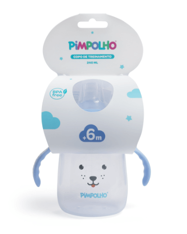 COPO DE TREINAMENTO - 240ML - CACHORRO # 0301029 - PIMPOLHO