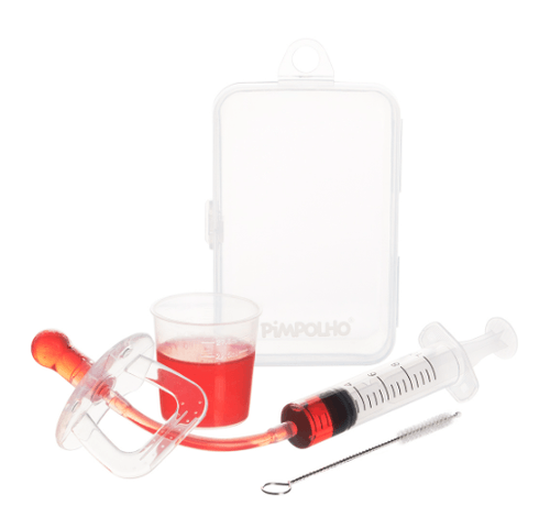 KIT DOSADOR DE REMEDIO COM ESTOJO 10ML # 0301115 - PIMPOLHO