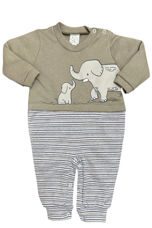 MACACÃO LONGO - MASCULINO - TAMANHO RN AO M # 2585 - PETUTINHA