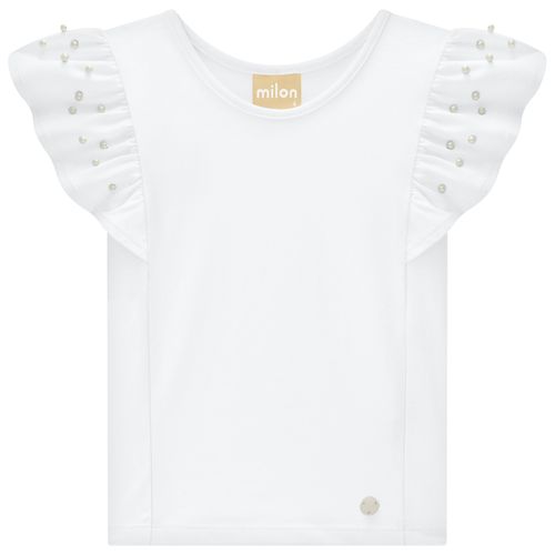 BLUSA INFANTIL - FEMININA - TAMANHO 4 AO 14 # 2001353 - MILON