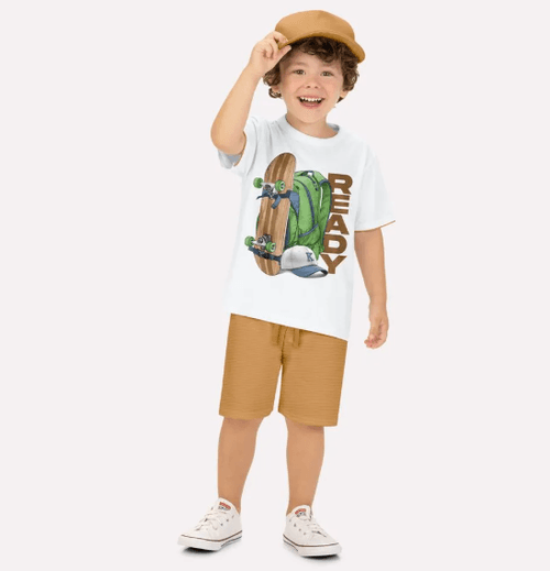 CONJUNTO INFANTIL - MASCULINO - TAMANHO 4 AO 8 #1001413 - KYLY