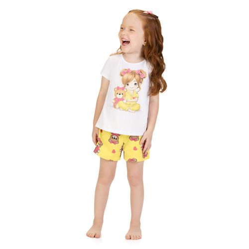 PIJAMA INFANTIL -  FEMININO - TAMANHO 1 # 1001378 - KYLY