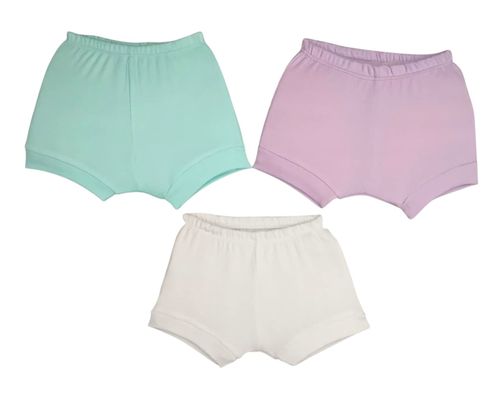 KIT SHORTS CANELADO - 3 UNIDADES - TAMANHO P AO G # 12925 - POP CUTE