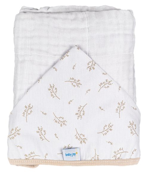 TOALHA DE BANHO SOFT COM CAPUZ DE CENTRO #761066 - BABY JOY