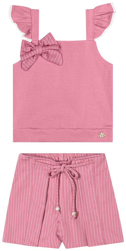 CONJUNTO INFANTIL -  TAMANHO 4 AO 14 # 37257 - ANGERÔ