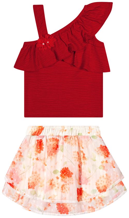 CONJUNTO FEMININO - INFANTIL - TAMANHO 4 AO 14 # 37266 - ANGERÔ