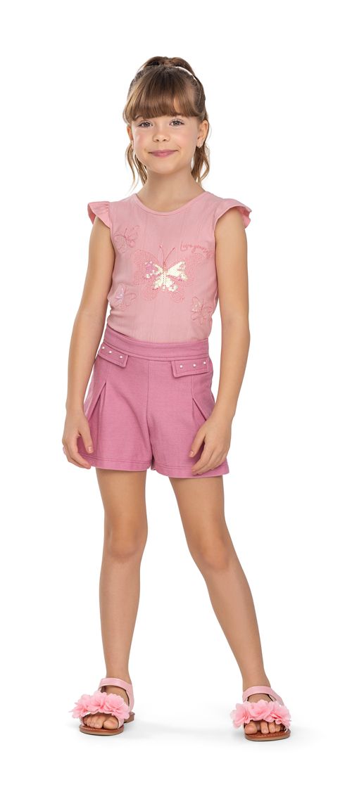 CONJUNTO FEMININO - INFANTIL- TAMANHO 4 AO 14 # 37267 - ANGERÔ
