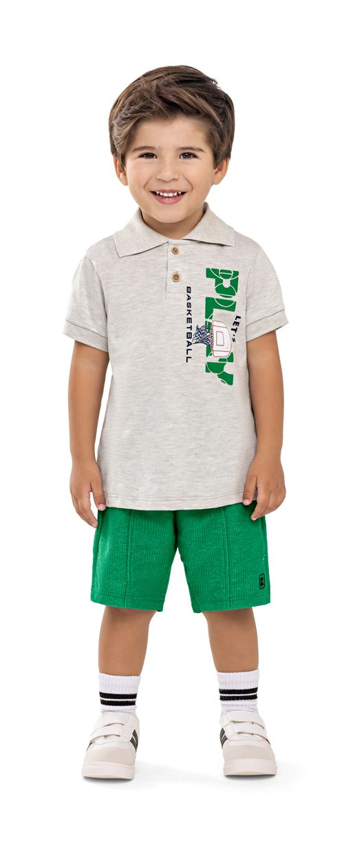 CONJUNTO MASCULINO - INFANTIL - TAMANHO 2 AO 8 # 28893 - ANGERÔ