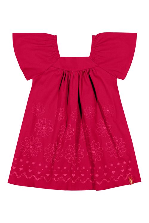 VESTIDO FEMININO -  INFANTIL -  TAMANHO 1 AO 3 #211637 - ELIAN