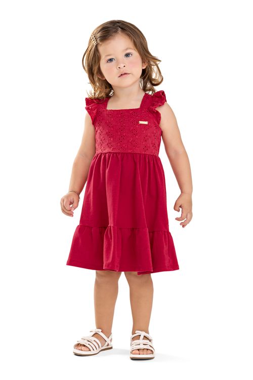 VESTIDO INFANTIL - TAMANHO 4 AO 8 #73329 - ELIAN