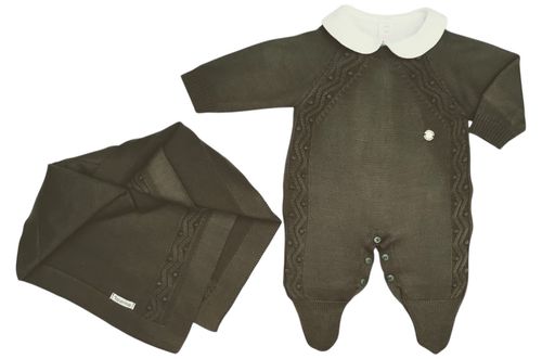 SAÍDA DE MATERNIDADE - BOLOTAS  - TAMANHO P #139 - TAIME BABY