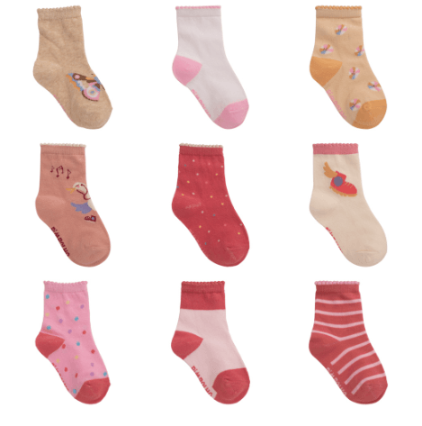 KIT MEIA COLORIDA - FEMININO - 3 PARES - TAMANHO 26-30 # 0301150 - PIMPOLHO