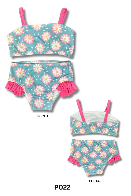 BIQUINI  INFANTIL - FEMININO - TAMANHO 1 AO 3 # P022 - PETUTINHA