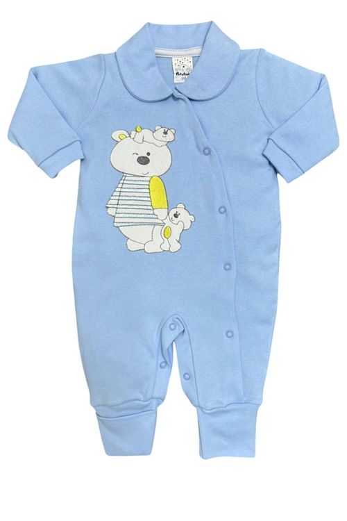 MACACÃO LONGO - MASCULINO - TAMANHO RN AO G # 2587 - PETUTINHA