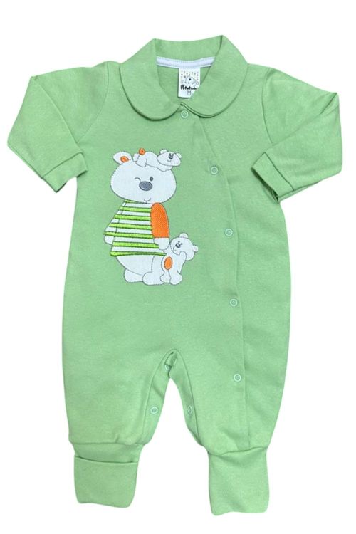 MACACÃO LONGO - MASCULINO - TAMANHO RN AO G # 2587 - PETUTINHA