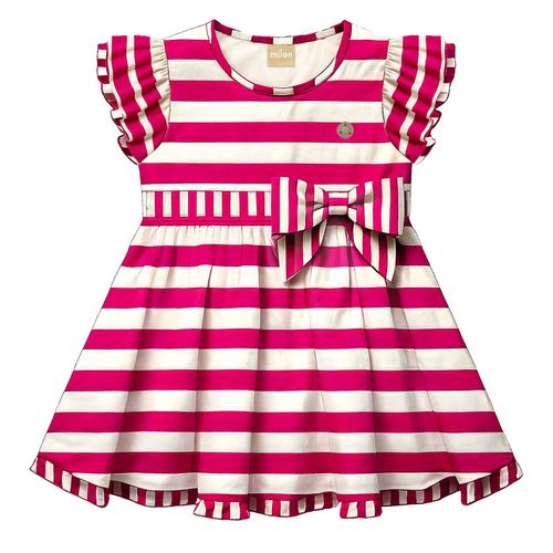 VESTIDO INFANTIL - TAMANHO 4 AO 8 # 2001246 - MILON