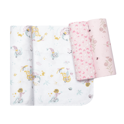 CUEIRO FLANELADO ESTAMPADO -  3 UNIDADES - 80X60CM # 40050 - PAPI