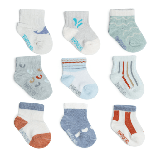 KIT MEIA COLORIDA - MASCULINO - 3 PARES - TAMANHO ZERO # 0301141 - PIMPOLHO