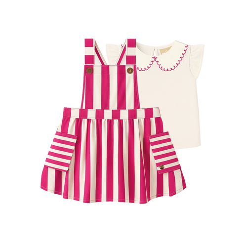 CONJUNTO FEMININO -  INFANTIL - TAMANHO 2 AO 3 # 2001254 - MILON