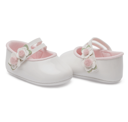 SAPATILHA INFANTIL BATIZADO - FASE 1 - TAMANHO 1 AO 4 # 0110533C - PIMPOLHO