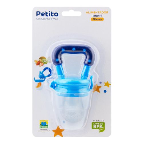 ALIMENTADOR INFANTIL EM SILICONE - 1115-AZR - PETITA