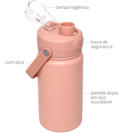 COPO TÉRMICO PAREDE DUPLA 350ML # 19735 - BUBA