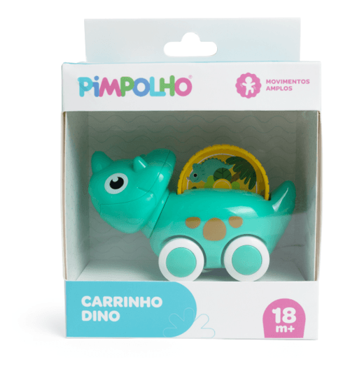 CARRINHO DINOSSAURO # 0301294 - PIMPOLHO