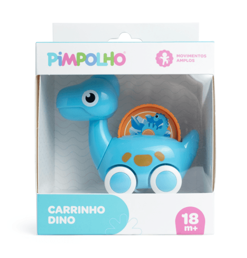 CARRINHO DINOSSAURO # 0301286 - PIMPOLHO