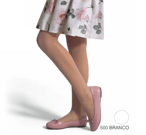MEIA CALÇA INFANTIL BÁSICA - FIO 20 - TAMANHO BB AO G # 9600.001 - SELENE