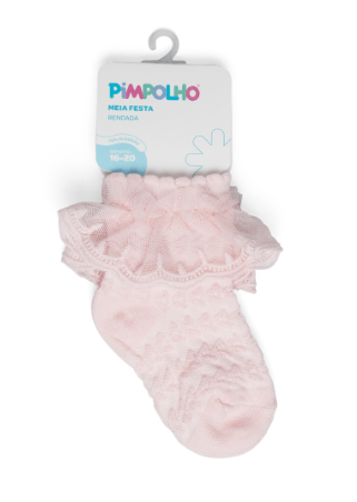 MEIA FESTA RENDADA - TAMANHO 26 AO 30 # 0301601 - PIMPOLHO