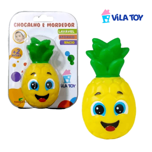 MORDEDOR E CHOCALHO ABACAXI # 100-39 - VILA TOY