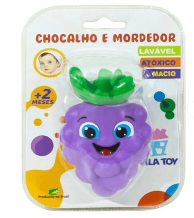 MORDEDOR E CHOCALHO UVA # 100-38 - VILA TOY