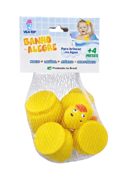 KIT PATINHOS BANHO ALEGRE #400-13 - VILA TOY