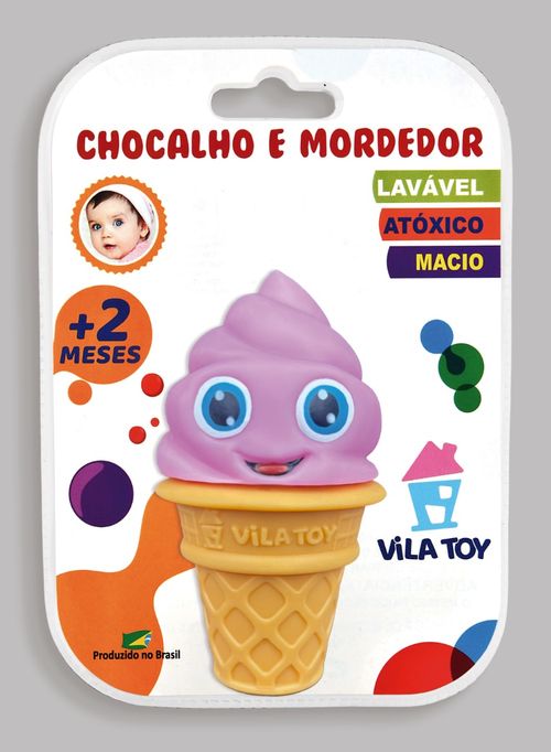 MORDEDOR E CHOCALHO SORVETE #100-61 - VILA TOY