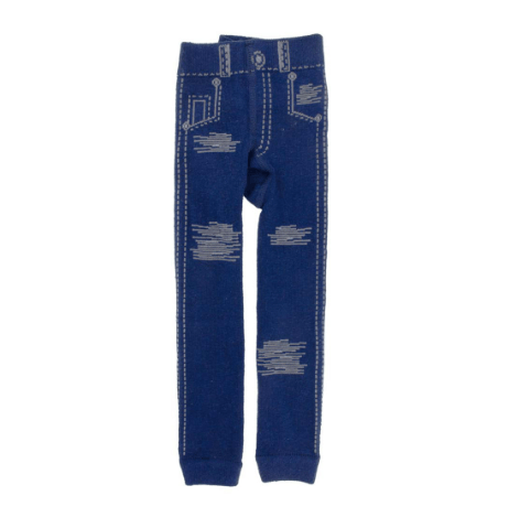 CALÇA LEGGING JEANS  - UNISSEX - TAMANHO 02-03 ANOS # 0300106 - PIMPOLHO