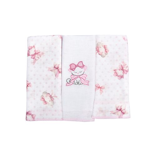 PANO DE BOCA  - 3 UNIDADES  - MUITO MIMO TEMAS #  53-46 - MINASREY