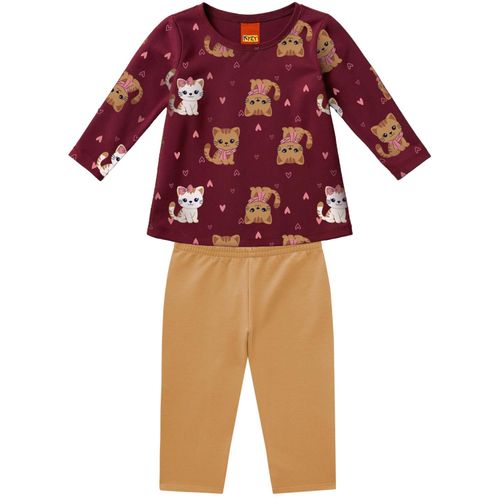 CONJUNTO INFANTIL - FEMININO - TAMANHO 2 AO 3 # 1001505 - KYLY