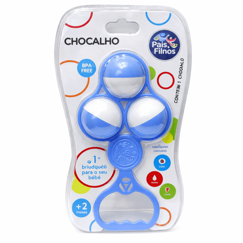 CHOCALHO BLISTER # 7856 - GALA PAIS & FILHOS