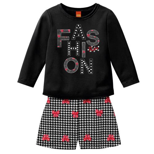 CONJUNTO INFANTIL - FEMININO - TAMANHO 4 AO 8 # 1001539 - KYLY