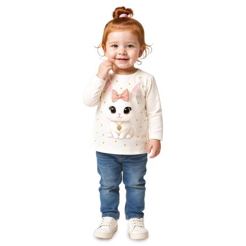 BLUSA INFANTIL -  FEMININA - TAMANHO 2 AO 3 # 1001499 - KYLY