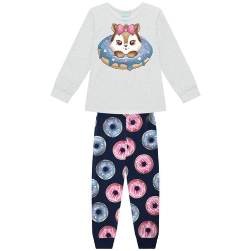 PIJAMA INFANTIL -  FEMININO - TAMANHO 2 AO 3 # 1001637 - KYLY