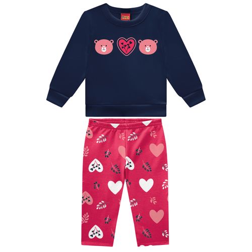 CONJUNTO INFANTIL -  FEMININO - TAMANHO P AO 3 # 1001517 - KYLY
