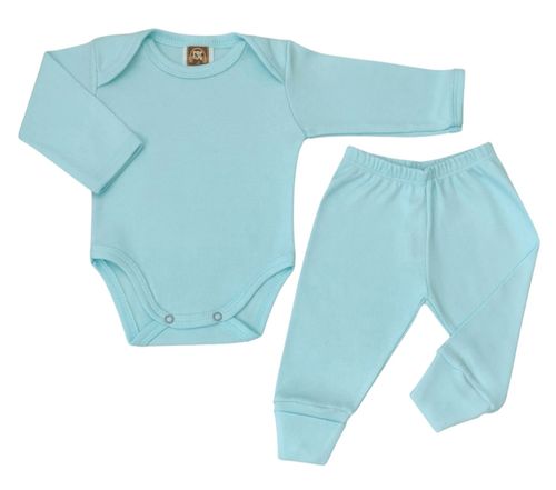 CONJUNTO BODY MANGA LONGA + CALÇA - TAMANHO RN AO G # 12931 - POP CUTE