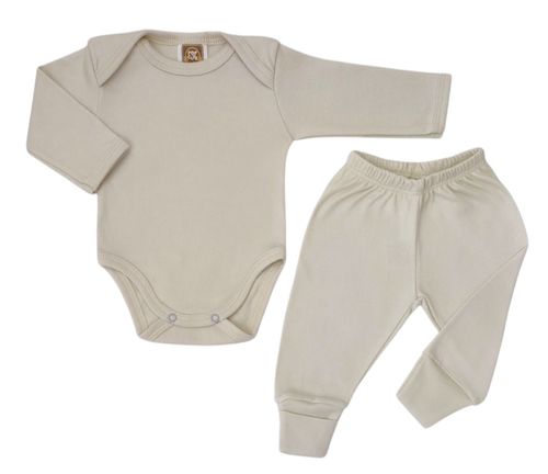 CONJUNTO BODY MANGA LONGA + CALÇA - TAMANHO RN AO G # 22933 - POP CUTE